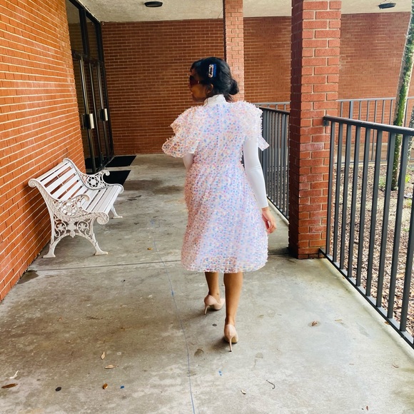 Halogen midi dress - Picture 3 of 4